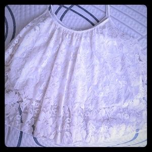 Lacey crop top